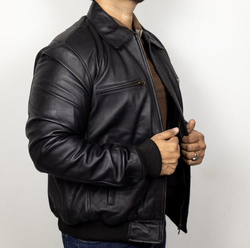 Aviator Leather Jacket