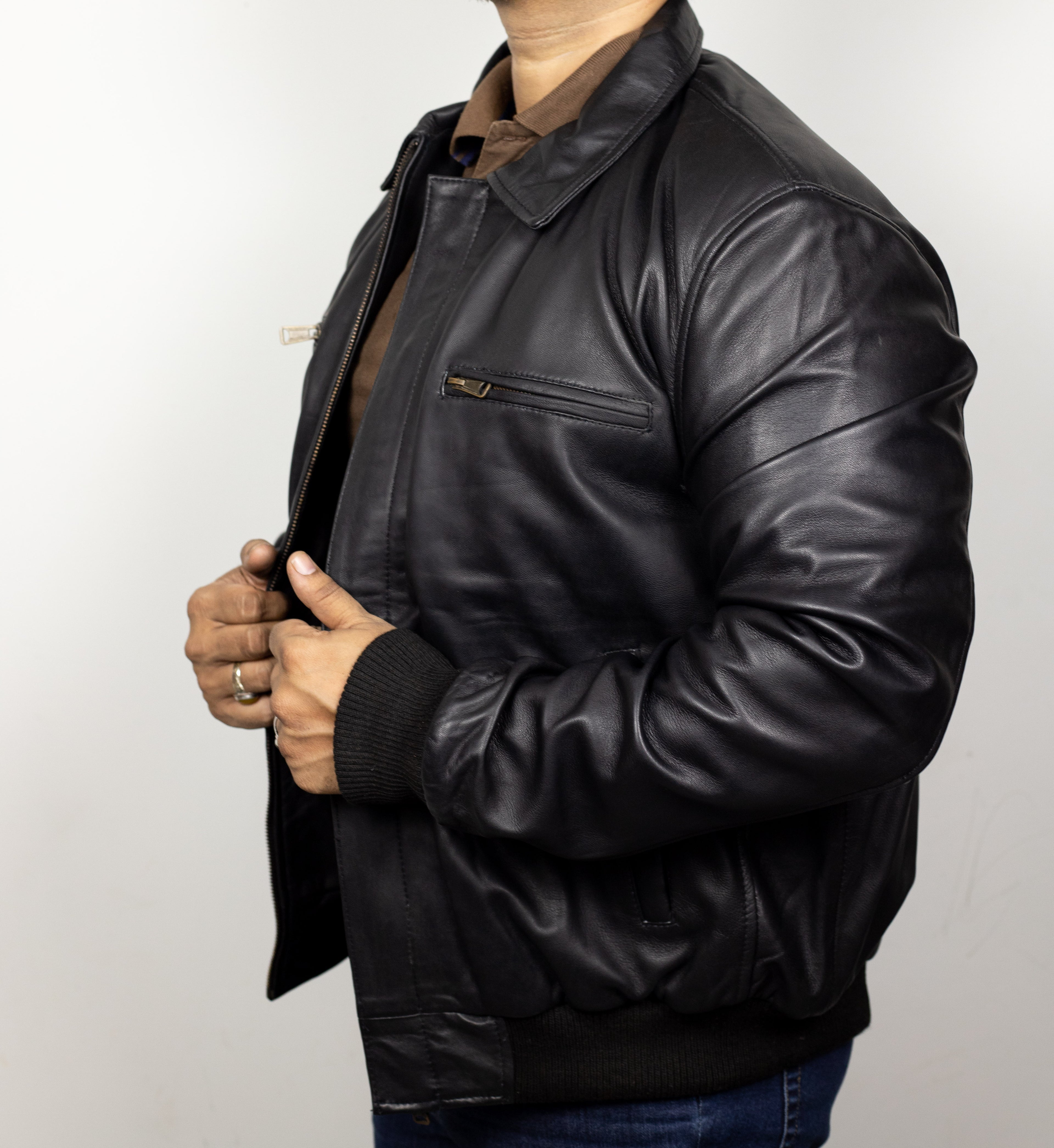 Aviator Leather Jacket