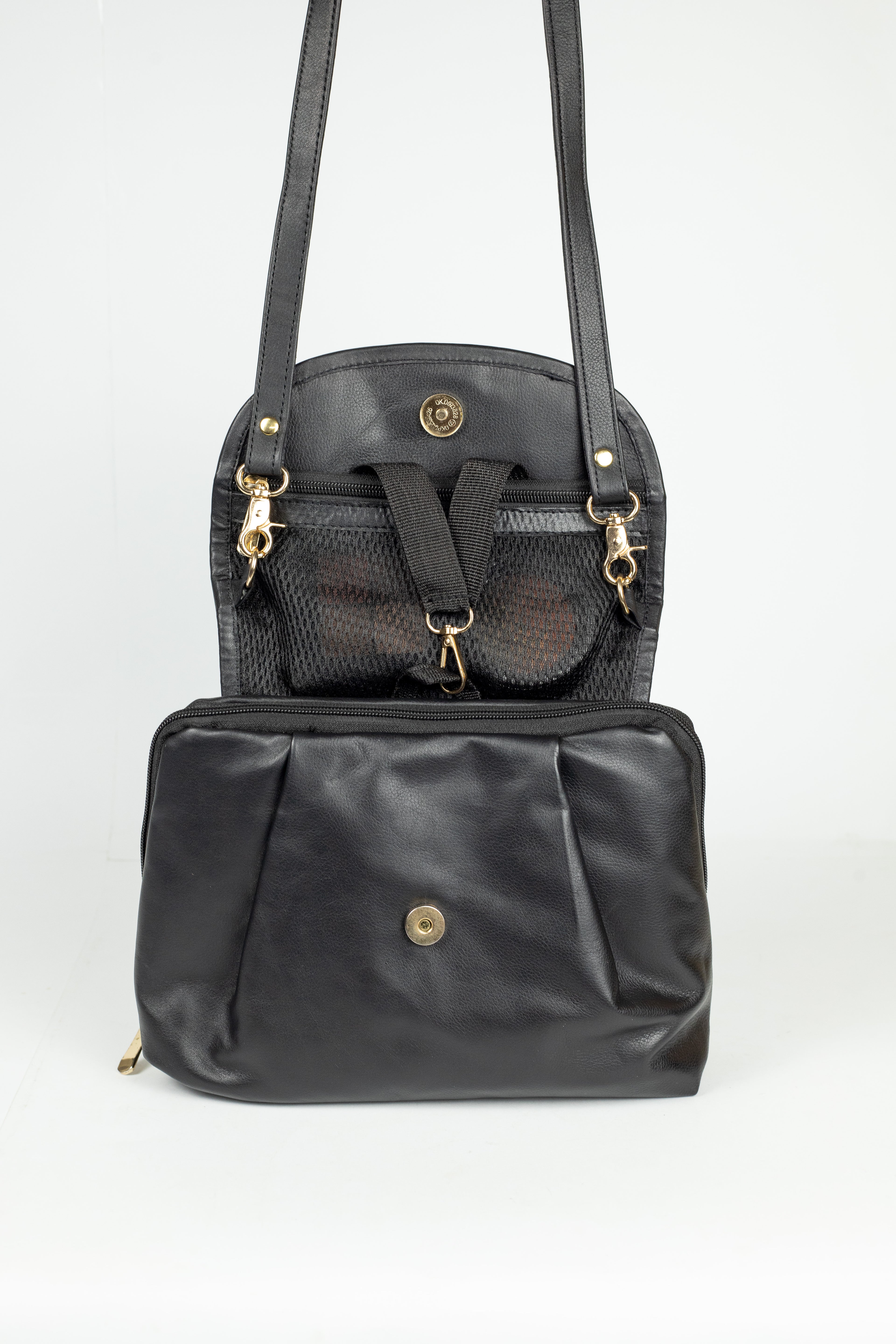 Multi-Compartment Makeup Organizer Bag