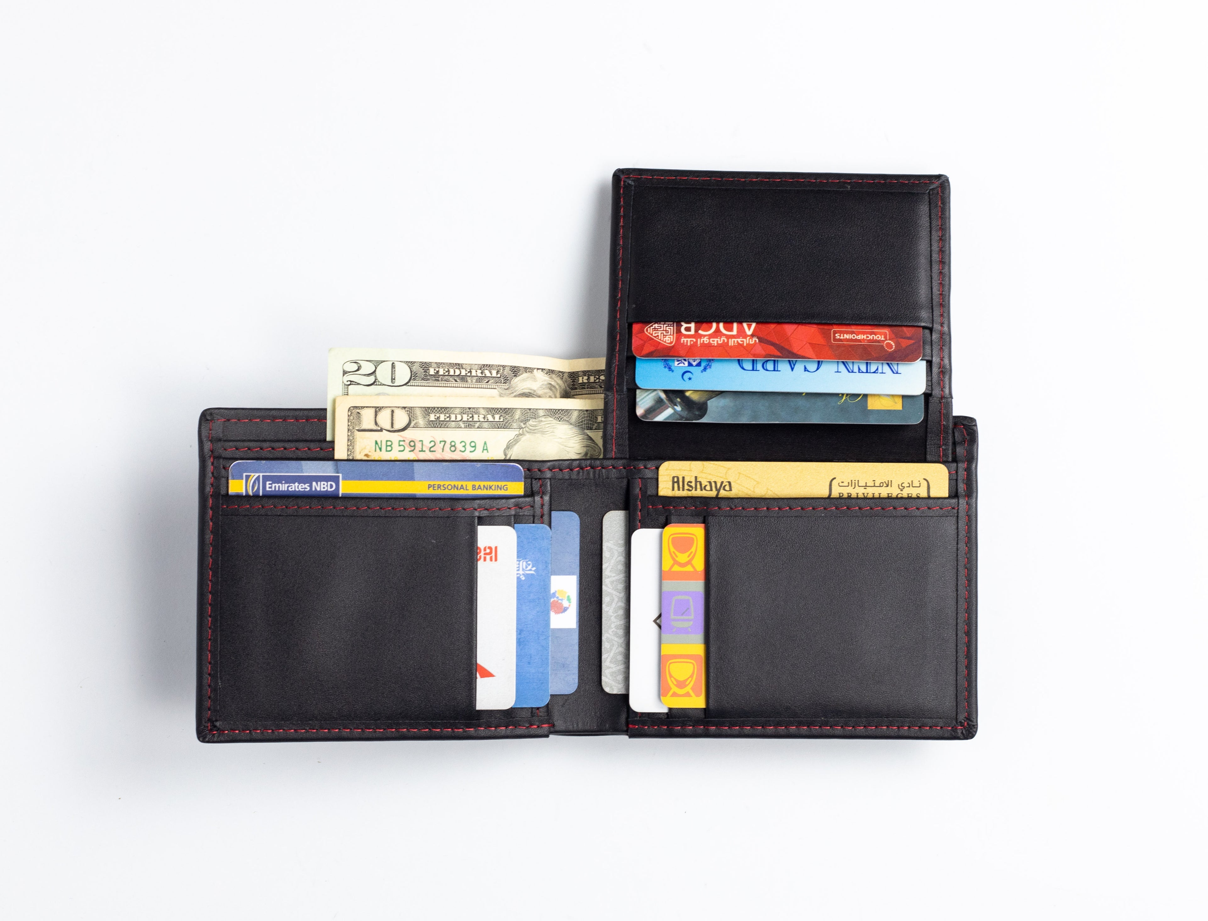 Bankroll Wallet – Men’s Black Leather Edition