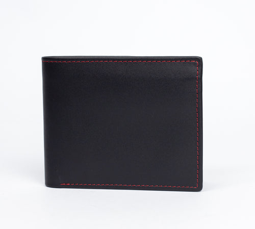 Bankroll Wallet – Men’s Black Leather Edition
