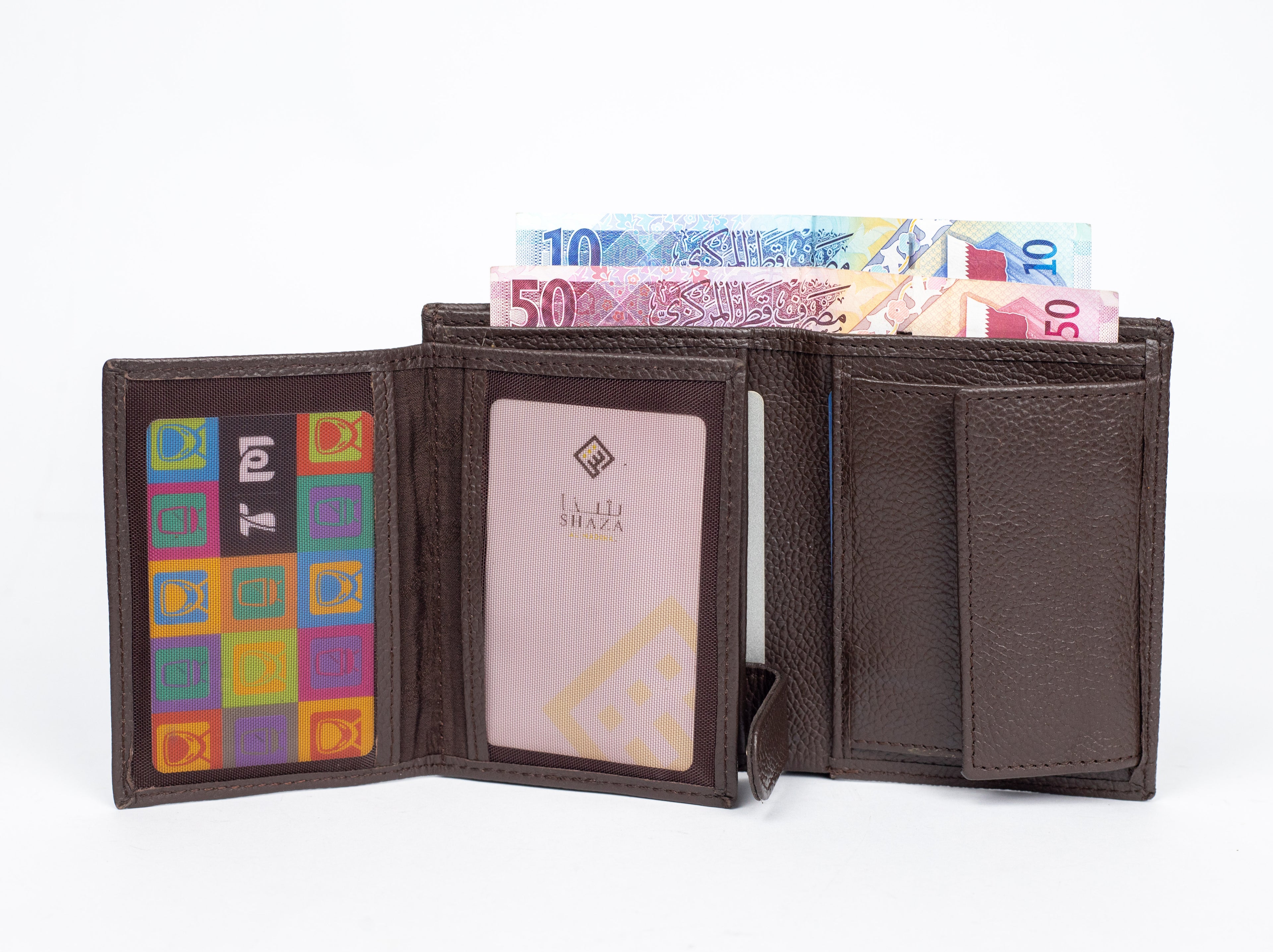 Carry-All Wallet – Men’s Brown Leather Edition